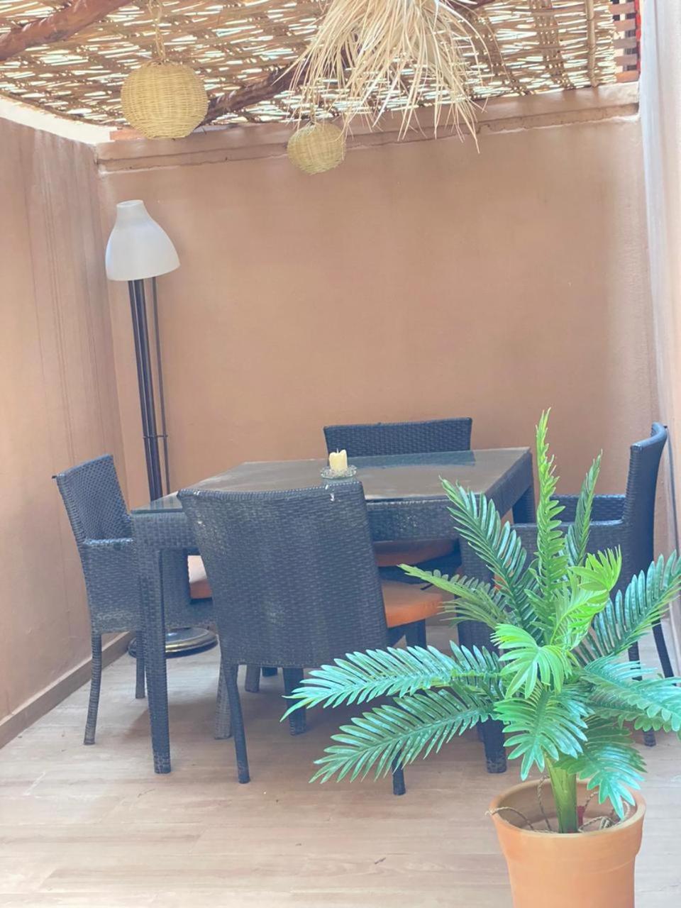 Cosy & Magnifique Appartement Marrakech Marrakesh Buitenkant foto